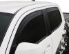 Husky Liners 07-21 Toyota Tundra DC Ventvisor Low Profile 4pc - Matte Black