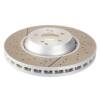 SHW 15-20 Dodge Challenger/Charger V6/V8 Front Drilled-Slotted Lightweight Brake Rotor (68184587AE)