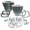 S&S Cycle 84-99 BT 88in 3 5/8in Big Bore Cylinder & Piston Kit - Natural