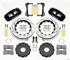 Wilwood AERO6 Front Hat Kit 14.00 Drilled 2005-2014 Mustang w/ BMR Suspn. w/Lines