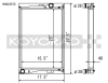 Koyo 01-06 BMW E46 M3 3.2L I6 Radiator