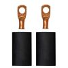 Moroso 5/16in Dia Stud 8 GA Wire Crimp/Solder Battery Cable Terminal Kit (2 Pack)