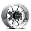 Raceline 935MC Defender 17x9in / 8x165.1 BP / 0mm Offset / 130.81mm Bore - Machined Wheel