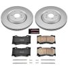 Power Stop 09-13 Infiniti FX50 Front Z17 Evolution Geomet Coated Brake Kit