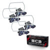Oracle Chevy Silverado 14-15 Halo Kit Projector Style - ColorSHIFT w/ BC1 Controller