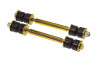 Prothane Universal End Link Set - 5 3/8in Mounting Length - Black
