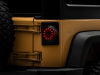 Raxiom 07-18 Jeep Wrangler JK Axial Series Halo LED Tail Lights- Black Housing (Clear Lens)