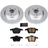 Power Stop 03-14 Volvo XC90 Rear Z23 Evolution Sport Coated Brake Kit