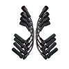 Moroso GM LS 11 Inch Long Coil On Plug 90 Deg Boots Unsleeved Ultra Spark Plug Wire Set -Black