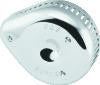 S&S Cycle Slasher Slotted Air Cleaner Cover For Super E/G Carbs - Chrome