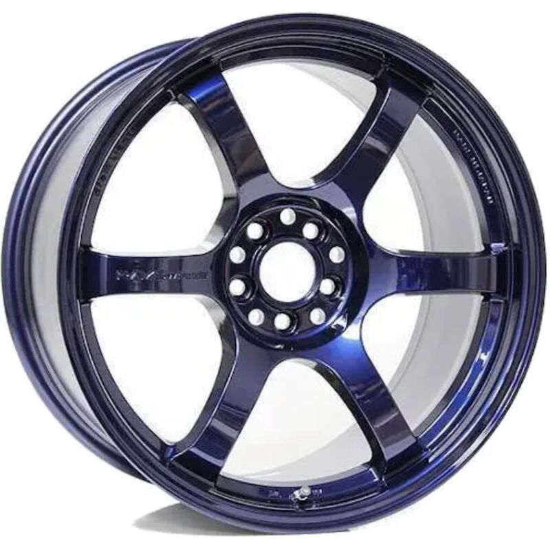 Gram Lights 57DR 19x9.5 +25 5x112 Eternal Blue Pearl Wheel