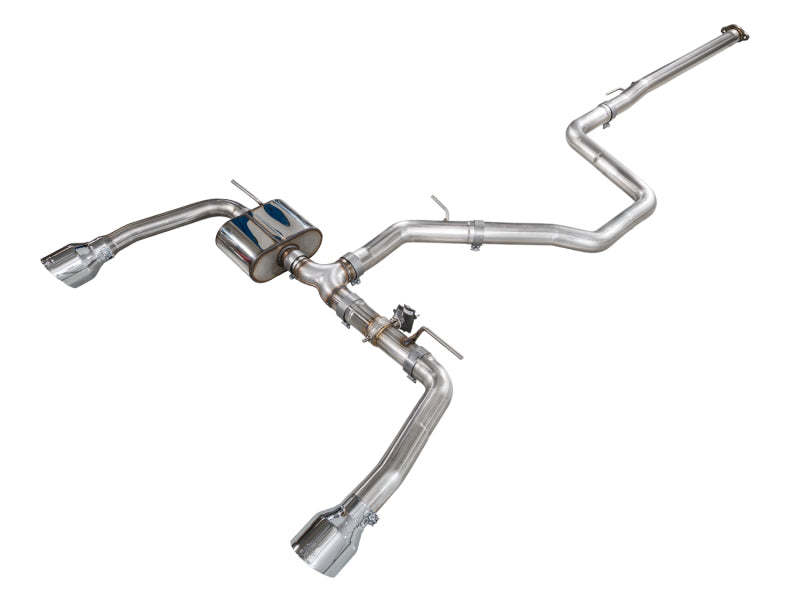 AWE Tuning 22-26 Hyundai Elantra N SwitchPath Cat-Back Exhaust - Chrome Silver Tips