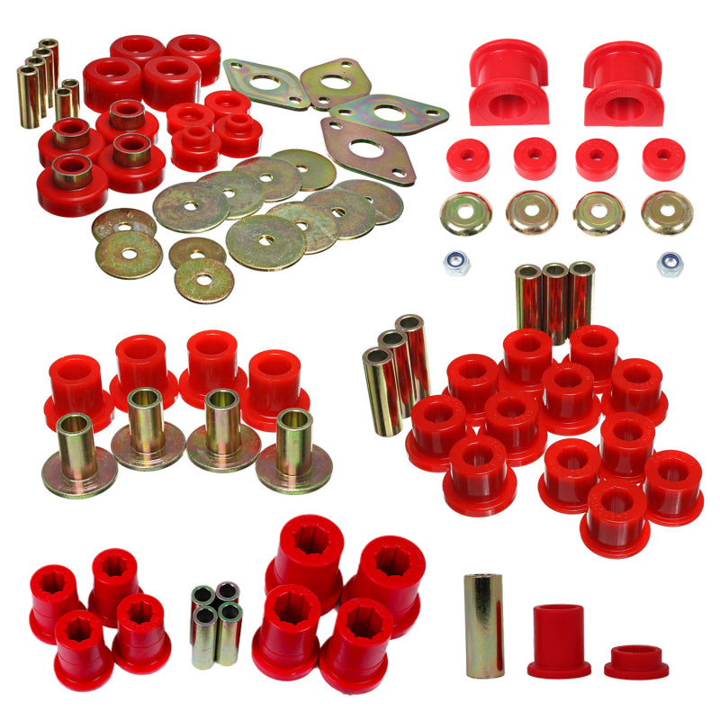 Energy Suspension Toyota Tacoma 2wd 5 Lug Master Set - Red