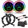 Oracle Jeep Wrangler JL/Gladiator JT 7in. High Powered LED Headlights (Pair) - 2