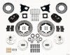 Wilwood Forged Dynalite Front Kit 11.00in Drilled AMC 71-76 OE Disc w/o Bendix Brakes