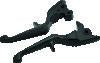 Kuryakyn Trigger Lever Set 08-13 Touring Cable Gloss Black