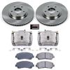 Power Stop 08-14 Nissan Rogue Front Autospecialty Brake Kit w/Calipers