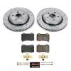 Power Stop 18-21 Jeep Grand Cherokee Rear Z23 Evolution Brake Kit