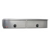 Westin/Brute High Cap HD Top Sider 16in x 88in w/flip up Doors - Aluminum