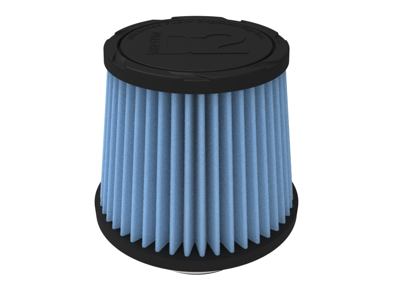aFe POWER Universal Clamp-On Air Filter w D2 Dura-Dry Media 2-3/4in F x 6in B x 4-3/4in T x 5inH