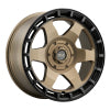 Weld Off-Road Ridge 20x9 - 8x180 BP - ET0 - 124.3mm CB - Satin Bronze Wheel (Black Ring)