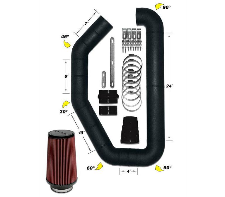 Airaid U-Build-It - 3in Intake Tube
