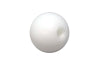 Torque Solution Delrin 50mm Round White Shift Knob: Universal 10x1.25