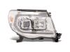 Raxiom 05-11 Toyota Tacoma Axial Series Switchback Proj Headlights- Chrome- Clear Lens