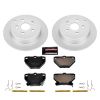 Power Stop 03-06 Pontiac Vibe Rear Z17 Evolution Geomet Coated Brake Kit
