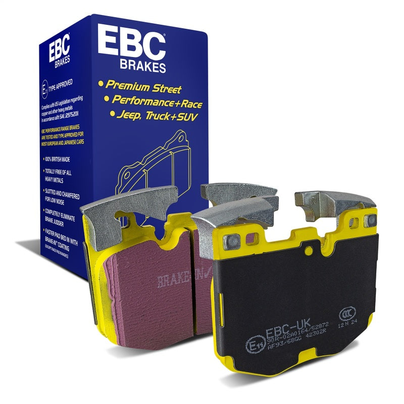 EBC 2017+ BMW 530 2.0L Turbo (G30) Yellowstuff Front Brake Pads