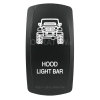 sPOD JK Hood Light Bar Rocker Switch