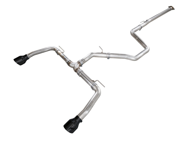 AWE Tuning 22-26 Hyundai Elantra N Track Edition Cat-Back Exhaust - Diamond Black Tips