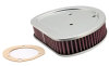 K&N Replacement Air Filter 1.625in H for Harley-Davidson