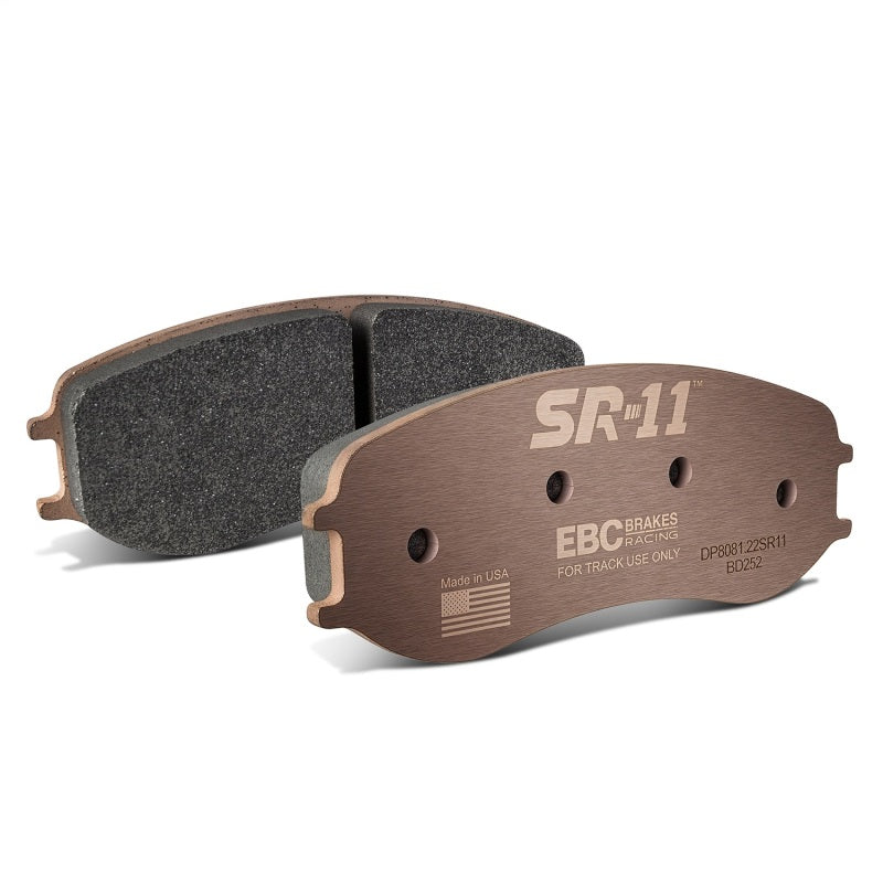 EBC Racing Porsche 718 Cayman GT4 Clubsport (PFC Brakes) SR-11 Sintered Race Front Brake Pads