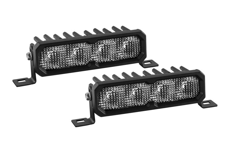 Diode Dynamics SS6 Max White Flood Standard RBL (pair) 6000K