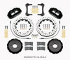 Wilwood Narrow Superlite 6R Front Hat Kit 12.88in Drilled 2014-2015 Mini Cooper w/Lines