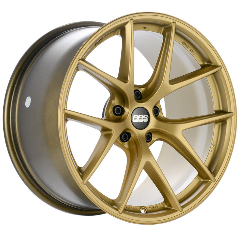 BBS Unlimited CI-R 20x8 ET59 (Face 0) Satin Gold Wheel