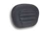 Mustang 15-25 Harley Free Wheeler Dble Stitch Deluxe Sissy Bar Pad Blk w/ Blk Thread