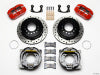 Wilwood Dynapro Low-Profile 11.00in P-Brake Kit Drill-Red New Big Ford 2.50in Offset
