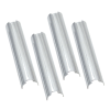S&S Cycle 3.500in Pushrod Cover Keeper Set - Chrome