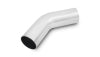 Vibrant 4.5in OD T6061 Aluminum Mandrel Bend 45 Degree - Polished