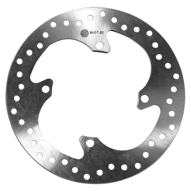 Brembo 06-08 Kawasaki KX 125cc 240x4mm Brake Disc - Rear Fixed