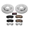 Power Stop 10-11 Kia Soul Front Z23 Evolution Sport Brake Kit
