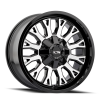 ION Type 152 20x9 / 8x180 BP / 0mm Offset / 124.1mm Hub Black/Machined Wheel