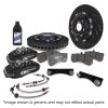 EBC Racing 00-06 BMW M3 (E46) Black Apollo-6 Calipers 355mm Rotors Front Big Brake Kit