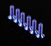 NRG Titanium Steering Wheel Screw Upgrade Kit (Conical) - Purple