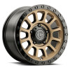 ICON Hulse 18x9 / 5x150 / 25mm / 6in BS Satin Bronze w/ Gloss Black Lip