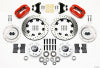 Wilwood Forged Dynalite Front Kit 12.19in Drilled Red 49-54 Chevy/53-62 Corvette (*Line Kit Needed*)