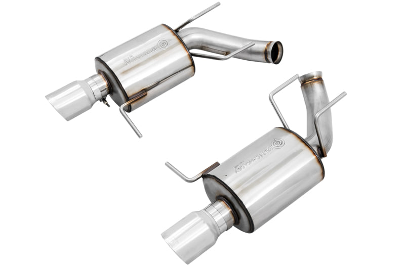 AWE Tuning S197 Mustang GT Axle-Back Exhaust - Touring Edition (Chrome Silver Tips)