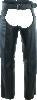 Kuryakyn Leather By River Road Longhaul Leather Chaps Black - Large
